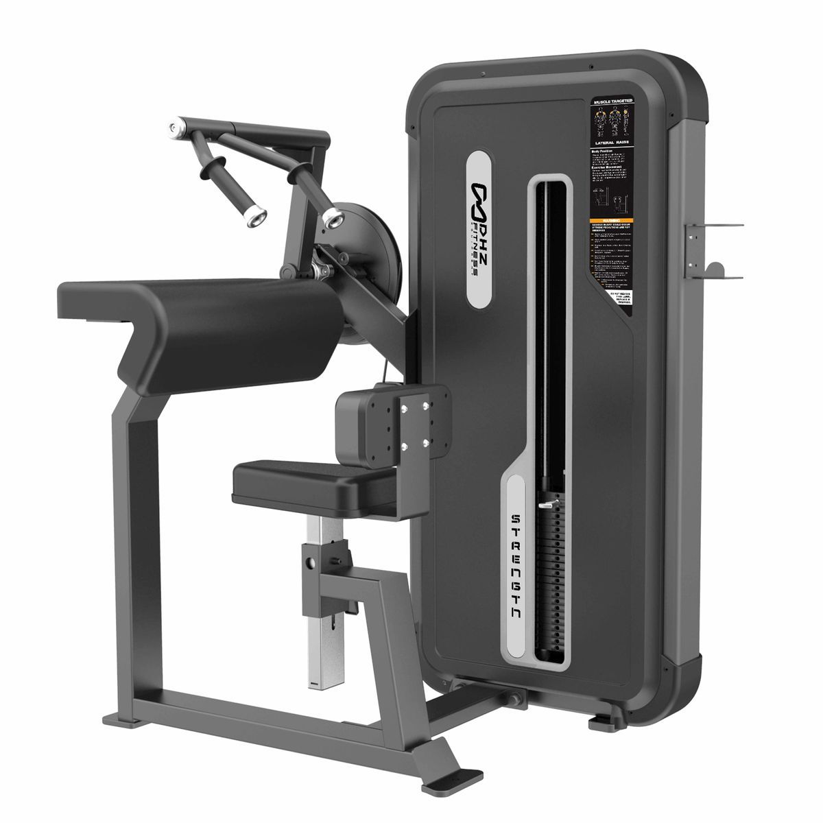 U3027A-JZ Трицепс-машина сидя. Прямая парта. Стек 105 кг