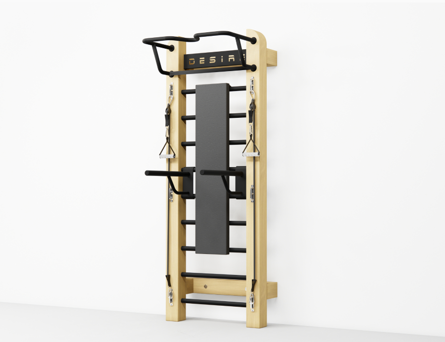 Узкая шведская стенка расширенной комплектации Eco S Plus