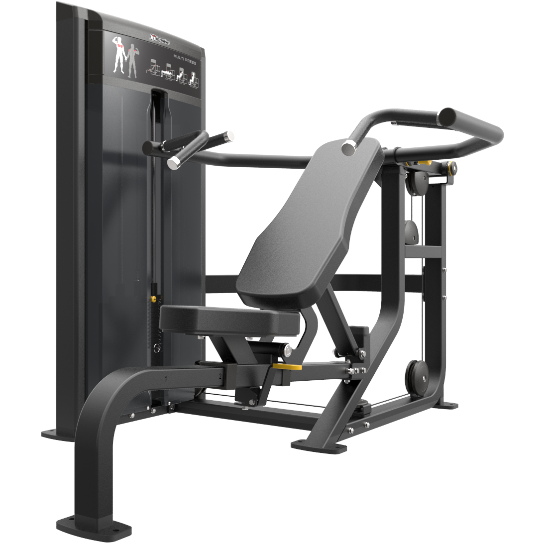 Impulse IF9329 многопозиционный жим, профессиональный тренажер