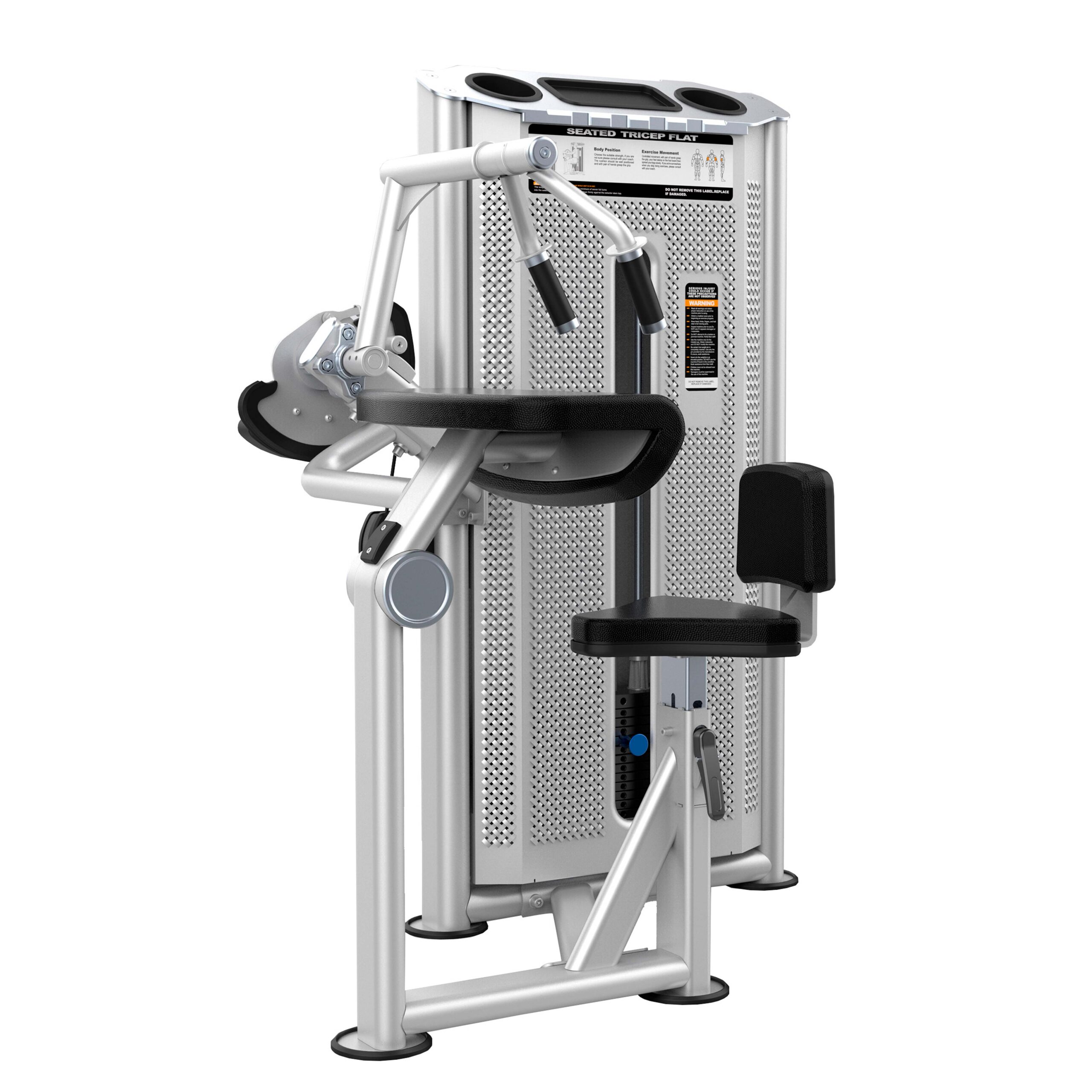 U2027JZ Трицепс-машина сидя. Прямая парта. Стек 110 кг — изображение 4