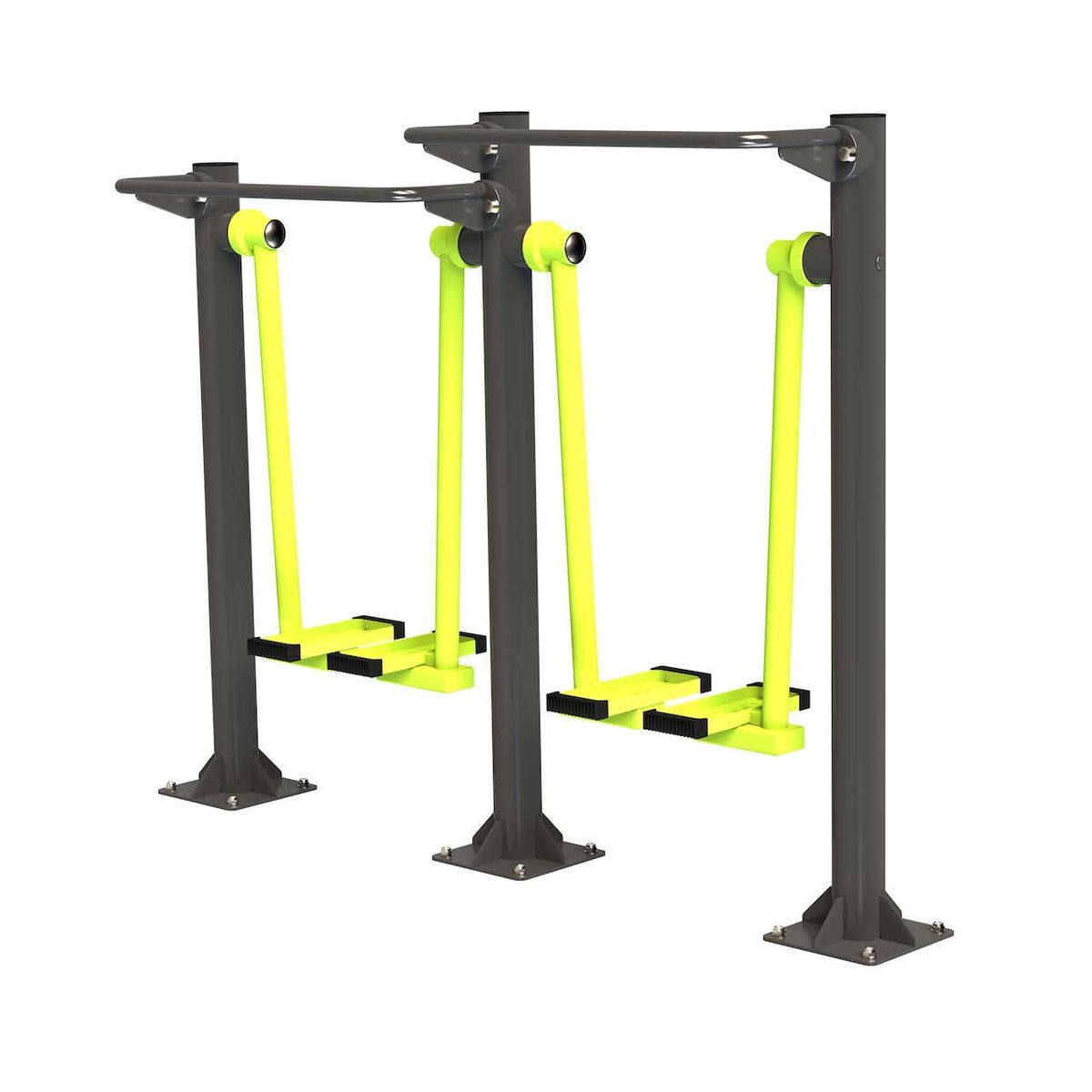 Smart-1010 Уличный тренажер Имитации ходьбы (двойной) ZAVODSPORTA