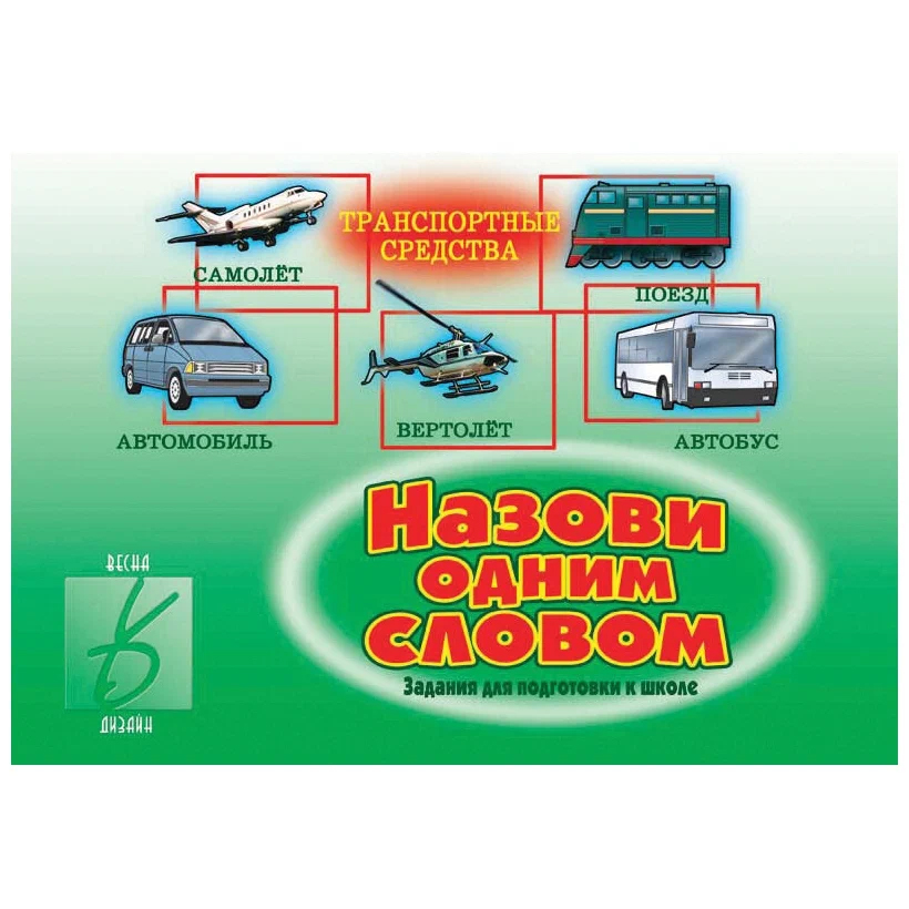 Настольная игра Весна-Дизайн Назови одним словом набор