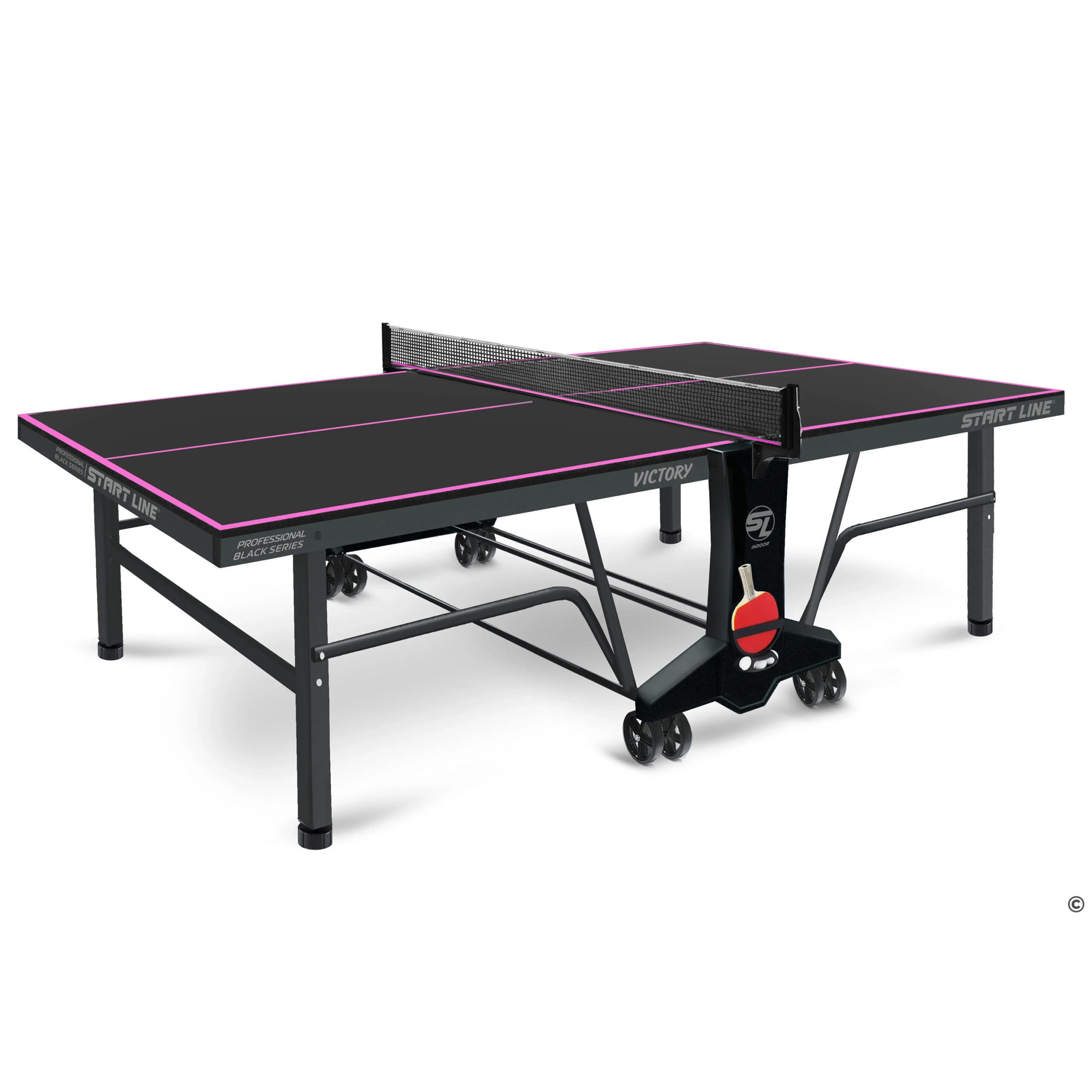 Теннисный стол VICTORY Black черный