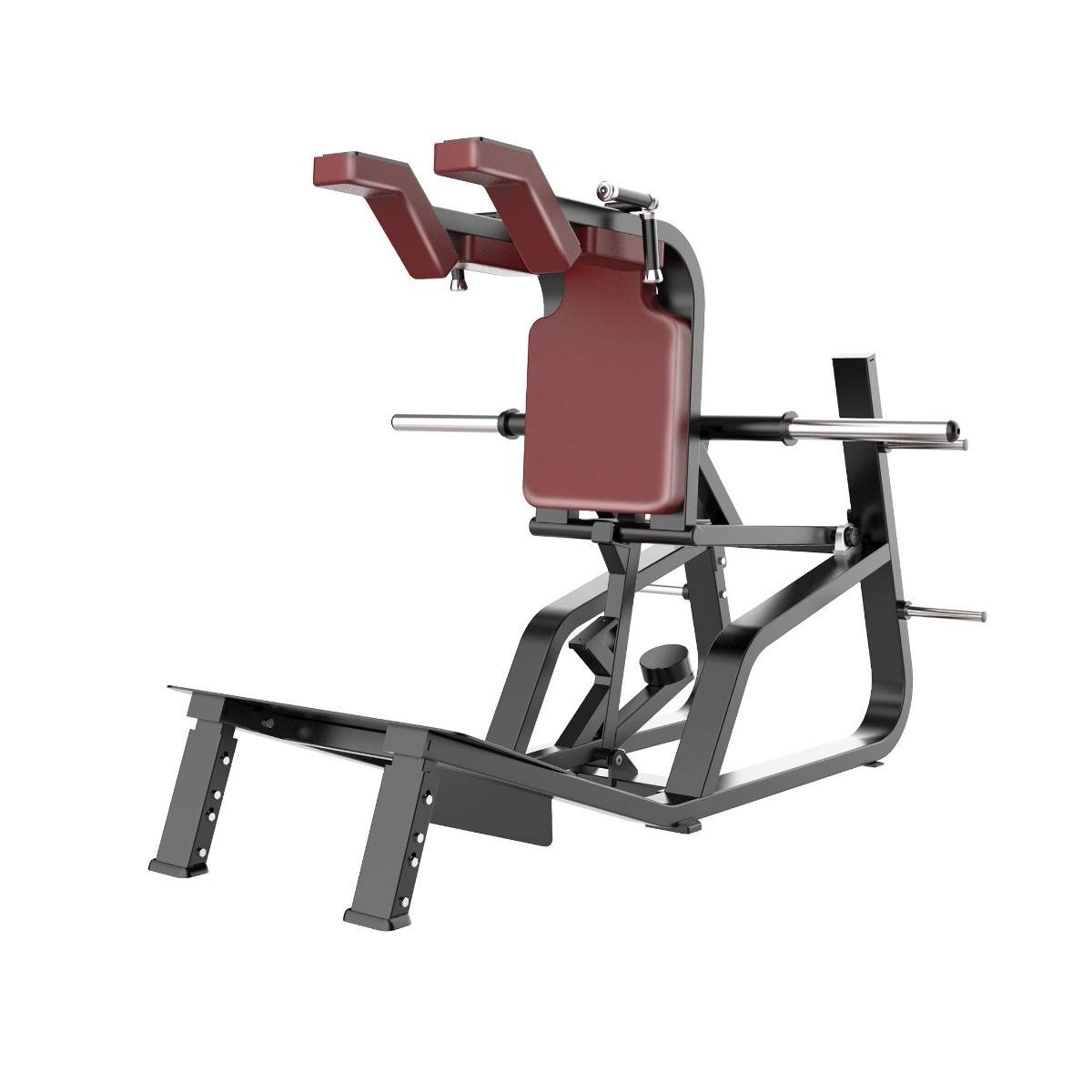 Тренажер для приседаний на свободных весах Protrain BPL165 (полностью черный)