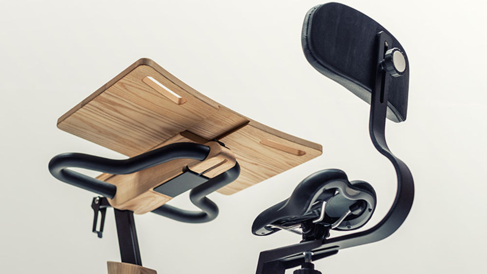 Подставка для ноутбука на NOHrD Bike окрашенный ясень