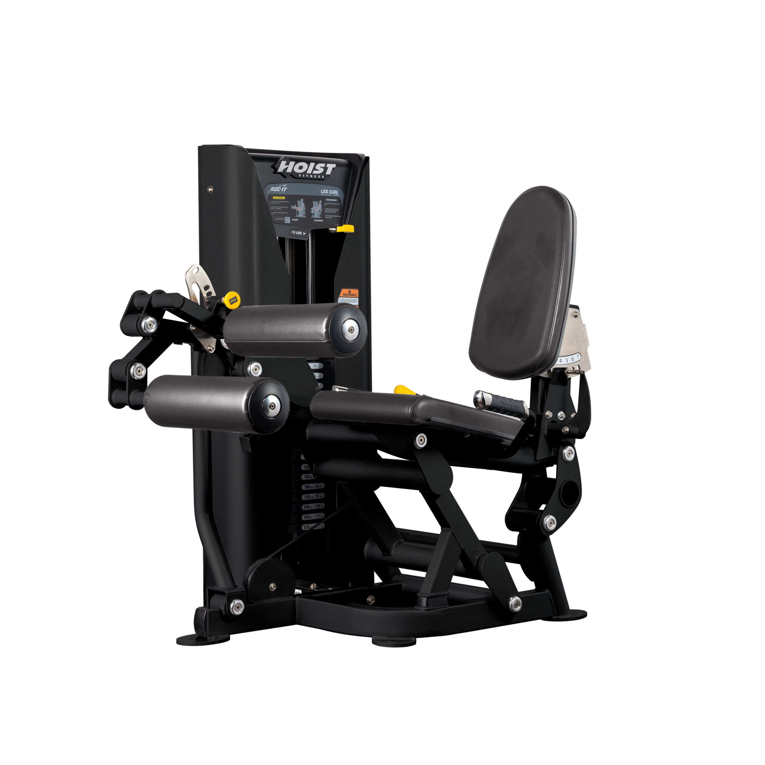 Сгибание ног сидя HOIST ROC-IT RS-1402 матовый черный