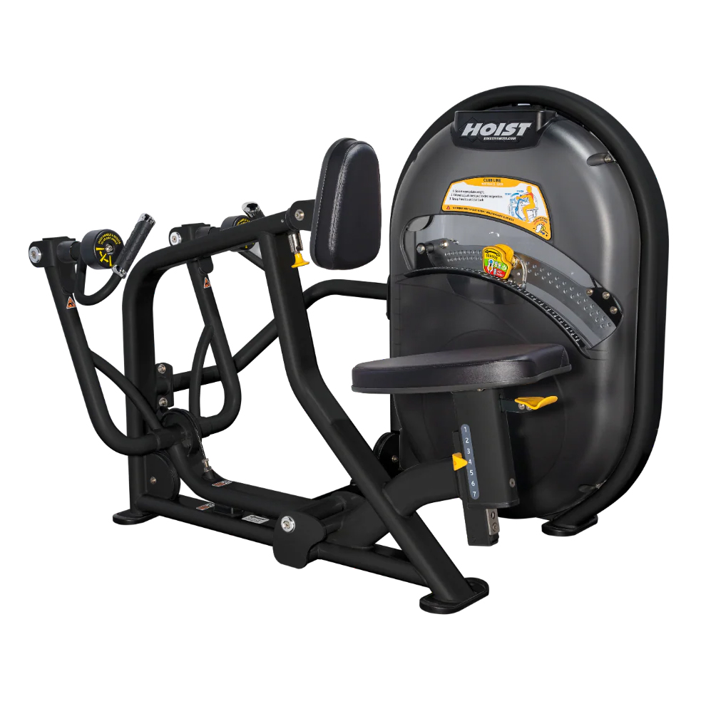 Гребная тяга с упором на грудь HOIST CL-3203 матовый черный/черный