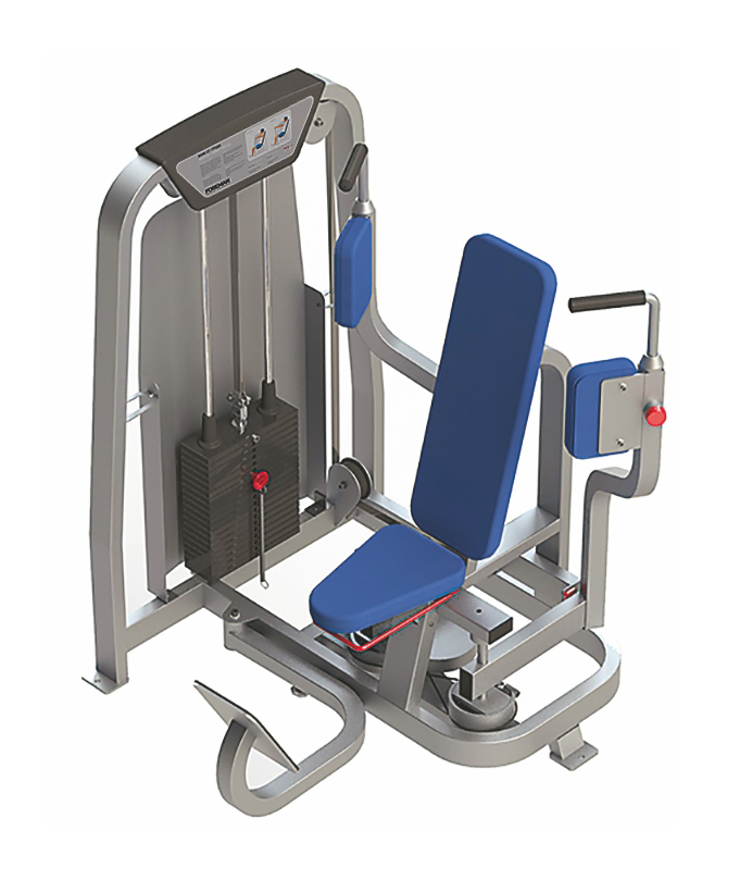 Блочный тренажер Баттерфляй FOREMAN FS-407 черный/терракот