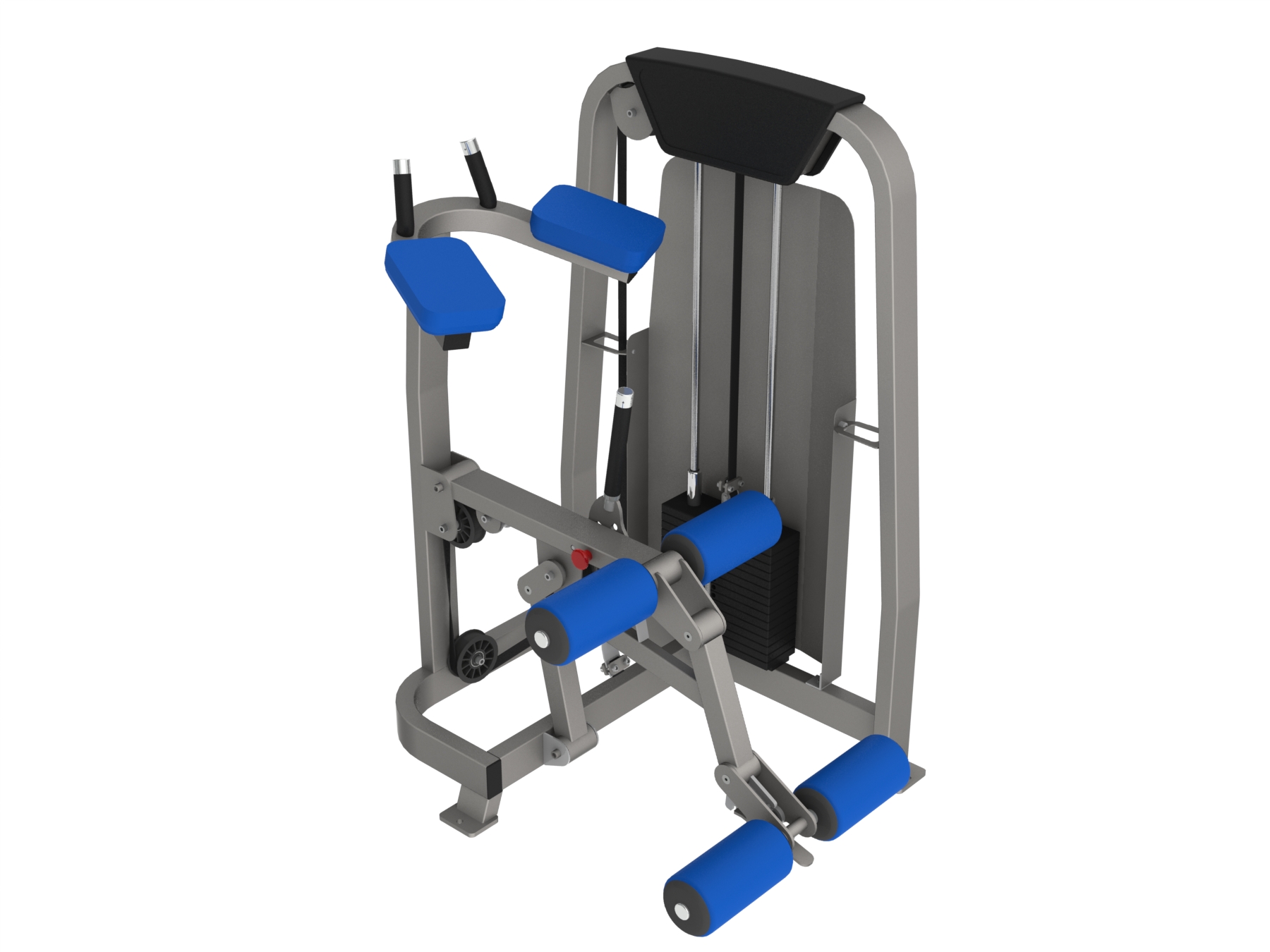 Сгибание ног стоя FOREMAN FS-104 черный/терракот