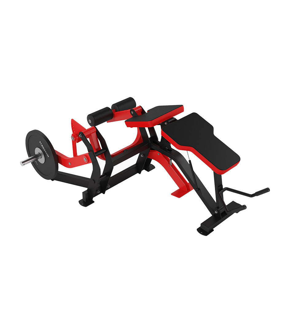 FOREMAN Сгибание ног лёжа с изменением угла наклона